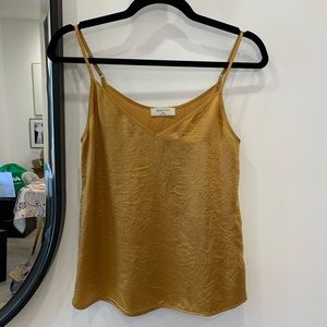 Aritzia Babaton Yellow Gold Camisole